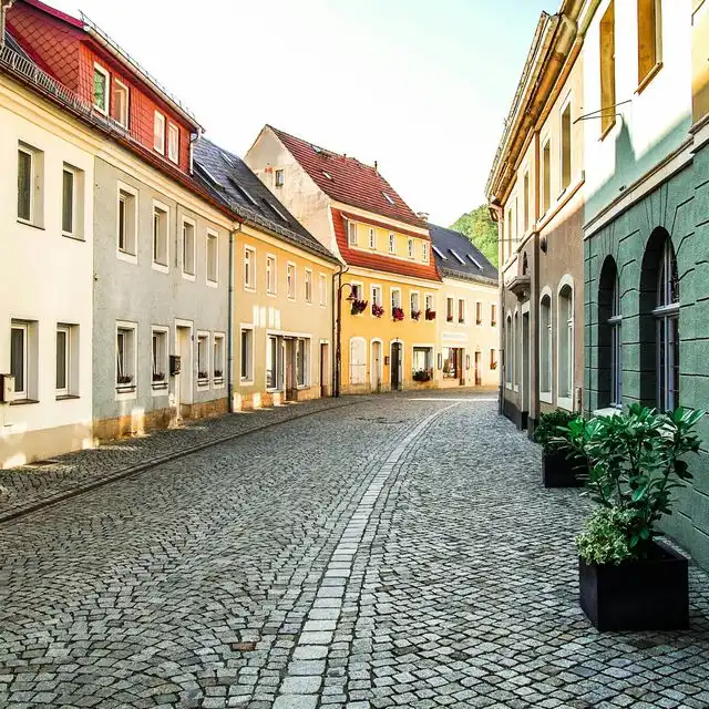 Gebäude-Typen in Berlin Wilmersdorf